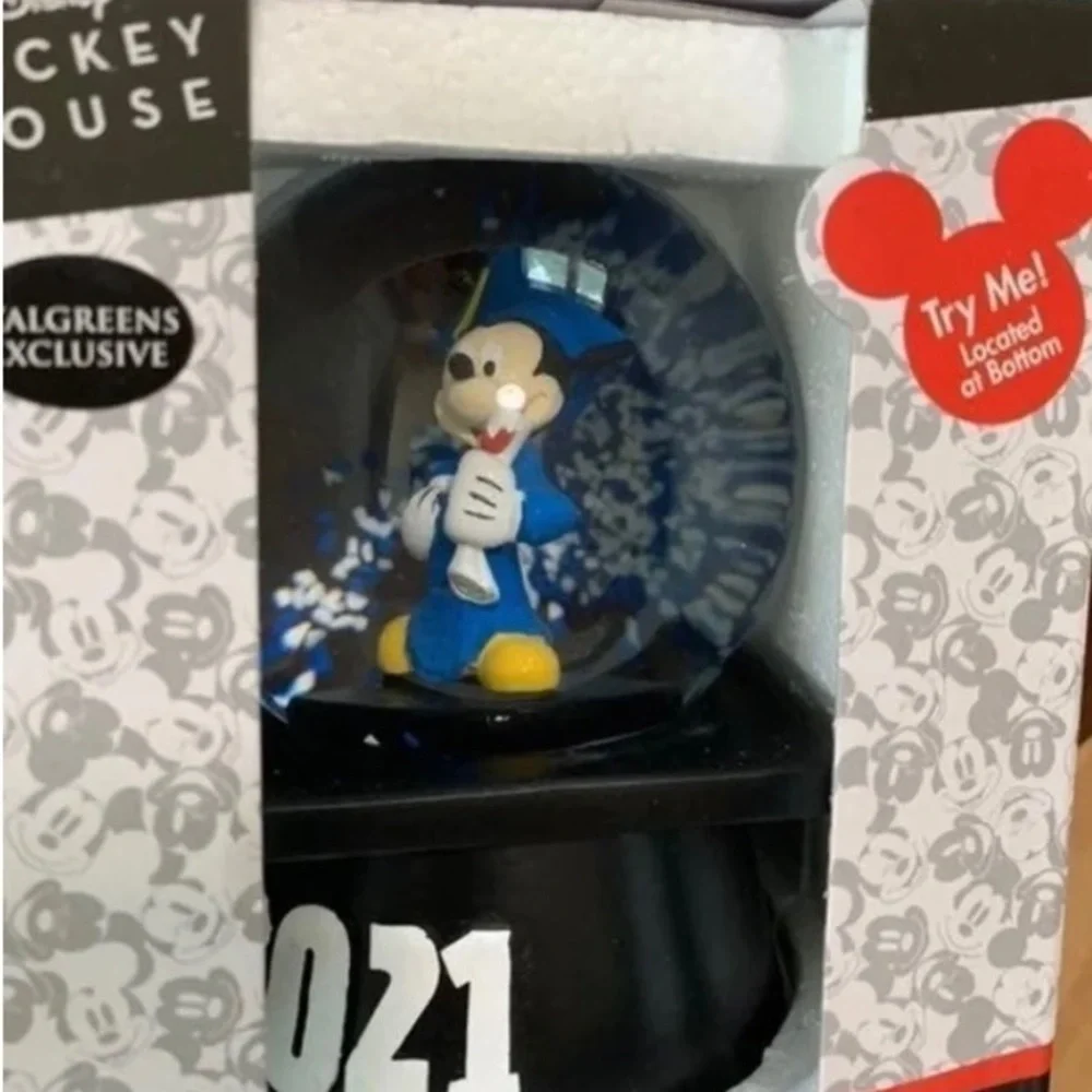 New snow globe musical Disney Mickey Mouse 2021 graduation
